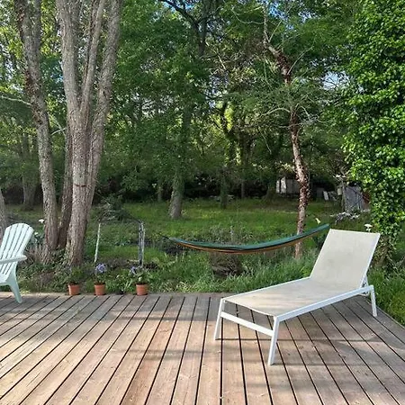 Chalet Cosy Boise Solaire, Balneo Bath Et Toilette Seche A La Ferme Mimizan